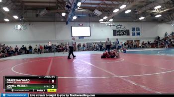 157 lbs Champ. Round 2 - Daniel Meeker, Loras vs Drake Hayward, Minnesota State Mankato