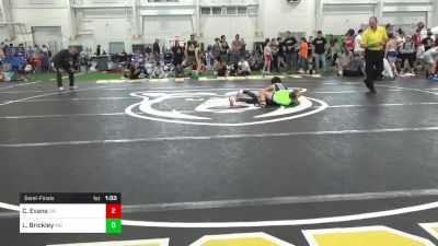 80-J lbs Semifinal - Cruz Evans, OR vs Logan Brickley, MD