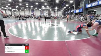 170 lbs Round Of 128 - Dontae Powell, NY vs Jordan Jackson, OH