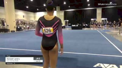 Kendall Landry - Floor, Kurt Thomas #526 - 2021 USA Gymnastics Development Program National Championships