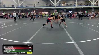 84 lbs Round 1 (8 Team) - Cam Renfer, Mat Assassins Grey vs Leo Spagnola, Ruthless WC