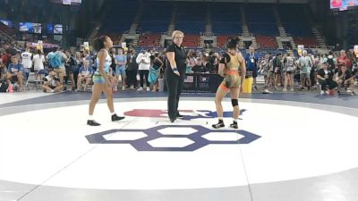 115 lbs Champ. Rd Of 32 - Sophia Marie Gonzales, California vs Olivia Hay, Wisconsin