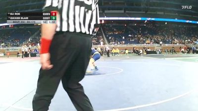 D4-175 lbs Semifinal - Gixxer Blair, Climax-Scotts vs Eli Roe, Beaverton