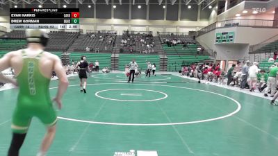 150 lbs Quarters & 1st Wb (16 Team) - Evan Harris, Carrollton vs Drew Gorman, Buford HS