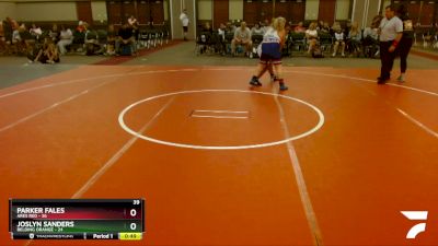 Round 2 (6 Team) - Joslyn Sanders, Belding Orange vs Parker Fales, Ares Red