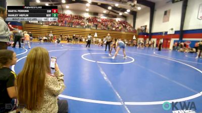 117 lbs Rr Rnd 5 - Raeya Perkins, Coweta vs Hanley Heflin, Northwast Take Down Club