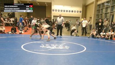 211 lbs Rr Rnd 3 - Kelle Domanick, Clearview - MSC vs Brayleigh Gravitt, Rabbit Wrestling Club - MSC