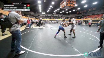 110 lbs 5th Place - Skielar Ford, Noble Takedown Club vs Jakobe Robinson, Murray County Takedown Club