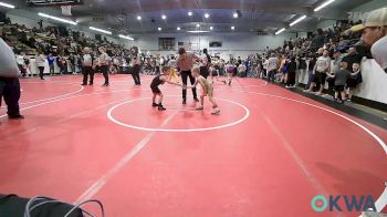 46 lbs Round Of 16 - Achilles Davie, Salina Wrestling Club vs Ryland Peters, Claremore Wrestling Club