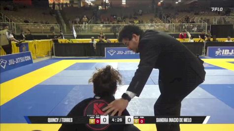 Sandra Inacio De Melo vs Quincy J Torres 2025 Pan Jiu Jitsu IBJJF Championship