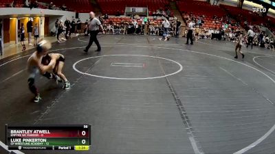 56 lbs Round 1 (8 Team) - Luke Pinkerton, CP Wrestling Academy vs Brantley Atwell, Empyre WC Maroon