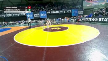 Girls 3A 145 lbs 3rd Place Match - Joreena-Lynn Tupai, Lincoln (Tacoma) (Girls) vs Amanda Bailey, Lakes (Girls)