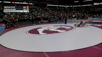 126-4A Champ. Round 1 - Quinten Holmes, Pueblo Central vs Breckan Palko, Mead High School
