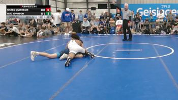 129 lbs Rr Rnd 4 - Chase Morrison, Michigan Premier Blue - BHS vs Mac Johnson, NC United - BHS
