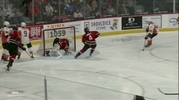 Jacob Battaglia Makes Behind-The-Back Pass To Christopher Thibodeau