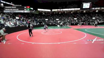 75 lbs Round 2 - Braelynn Stetler, BLM1 vs Frankie Drapp, Unattached