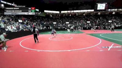 75 lbs Round 2 - Braelynn Stetler, BLM1 vs Frankie Drapp, Unattached