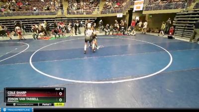 102 lbs Cons. Round 2 - Zoson Van Tassell, Panguitch vs Cole Sharp, Uintah Wrestling