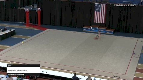 Melanie Alexander - Ball - 2021 Rhythmic Elite Qualifier