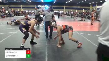 Match - Riggin Stone, Eagle High School vs Elijah Gutierrez, Alpha Pack Wc