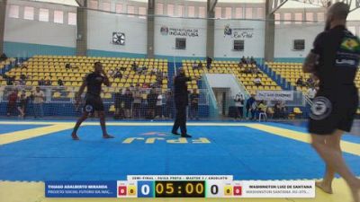 THIAGO ADALBERTO MIRANDA vs WASHINGTON LUIZ DE SANTANA 2026 FPJJ Campeonato Paulista Sem Kimono