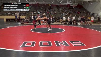 165 lbs Cons. Round 2 - Roman Rodriguez, Mt. Sac vs Oscar Hernandez, Victor Valley College
