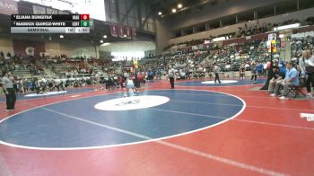 6A 115 lbs Semifinal - Eliana Bungitak, Har-Ber vs Maddox Quiroz-white, Central