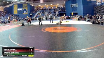 215 lbs Cons. Round 6 - Patrick Donahue, Cape Henlopen vs Jason Singer, Faith Christian Academy