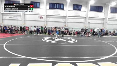 E-160 lbs Round Of 32 - Ayden Tatum, MI vs Maddox Bryant, KY