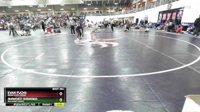 141 lbs Cons. Round 1 - Evan Fuchs, Briar Cliff (Iowa) vs Shiwoko Shiwoko, Waldorf (Iowa)