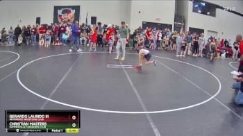 61 lbs Champ. Round 1 - Gerardo Laurido Iii, Reverence Wrestling Club vs Christian Masters, Summerville Takedown Club