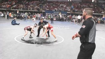 D 3 106 lbs Semifinal - Noah Leblue, Basile vs Andre Luquette, Vermilion Catholic