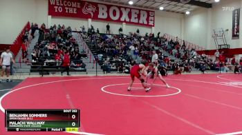 125 lbs Cons. Round 3 - Benjamin Sommers, Simon Fraser (B.C.) vs Malachi Wallway, Evergreen State College