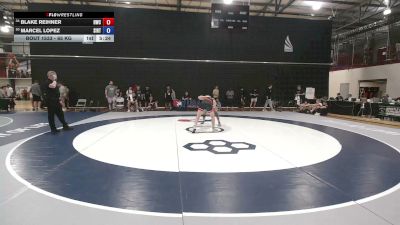 65 kg Cons. Sub-rd Of 16 - Blake Reihner, Hilltopper Wrestling Club vs Marcel Lopez, Southern Illinois Regional Training Center
