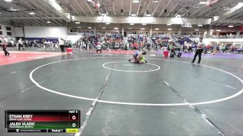 149 lbs Cons. Round 5 - Jalen Vladic, Providence (Mont.) vs Ethan Krey, Briar Cliff (Iowa)