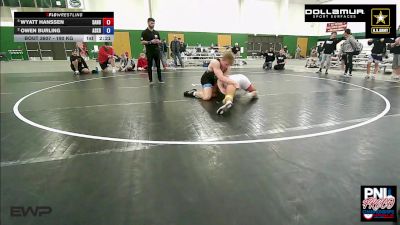 190 kg 5th Place - Wyatt Hanssen, Sanderson Wrestling Academy vs Owen Burling, Askren Wrestling Academy