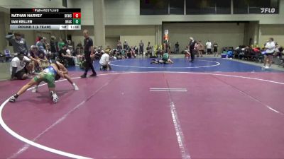 126 lbs Round 2 (6 Team) - Ian Keller, BRAWL Silver vs Nathan Harvey, Black Creek WC