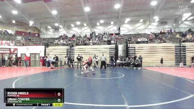 90-99 lbs Cons. Round 2 - Ryder Mikels, Portage WC vs Uriah Conyer, Edgewood WC
