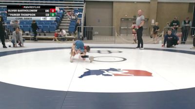 53 lbs 7th Place Match - Parker Thompson, King Select Wrestling vs Oliver Bartholomew, Grit Mat Club