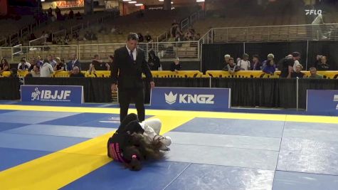 Maria Eduarda Aguiar Martim vs Thauany Guimarães Caldeira 2025 Pan Jiu Jitsu IBJJF Championship