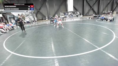 120 lbs Ryan Marano, Pennsylvania vs Kaison Schreier, Missouri