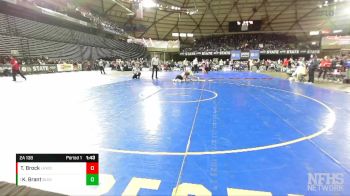 2A 138 lbs Quarterfinal - Khristian Brant, Black Hills vs Taylor Brock, Lakewood