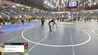 144 lbs Consi Of 8 #1 - Barrett Eichenberger, Torrington WC vs Aidan Callahan, Stevens Raiders