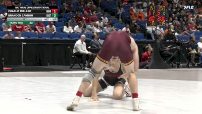 157 lbs Quarters & 1st Wb (16 Team) - Brandon Cannon, Ohio State vs Charlie Millard, Minnesota