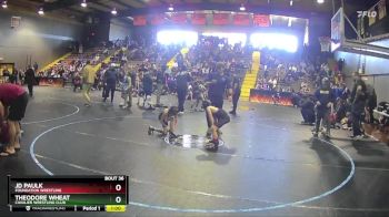 67 lbs Round 2 - Theodore Wheat, Cavalier Wrestling Club vs JD Paulk, Foundation Wrestling