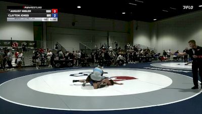 70 lbs Champ. Round 4 - August Hibler, Wildcat WC vs Clayton Jones, Michigan Wrestling Club