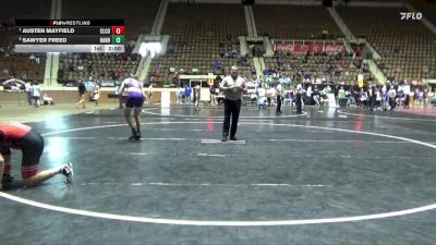 1A-4A 157 Quarterfinal - Austen Mayfield, Cleburne County vs Sawyer Freed, Ranburne