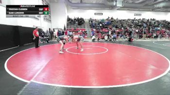 190 lbs Cons. Semi - Tristan Clemen, Chaparral vs Sam Lungrin, Kearney