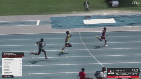 2026 AAU Junior Olympic Games - Youth Boys' 400m, Semi-Finals 9 - Age 17-18