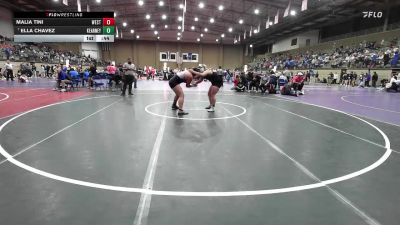 235 lbs Cons. Round 7 - Malia Tini, Westmoore vs Ella Chavez, Kearney